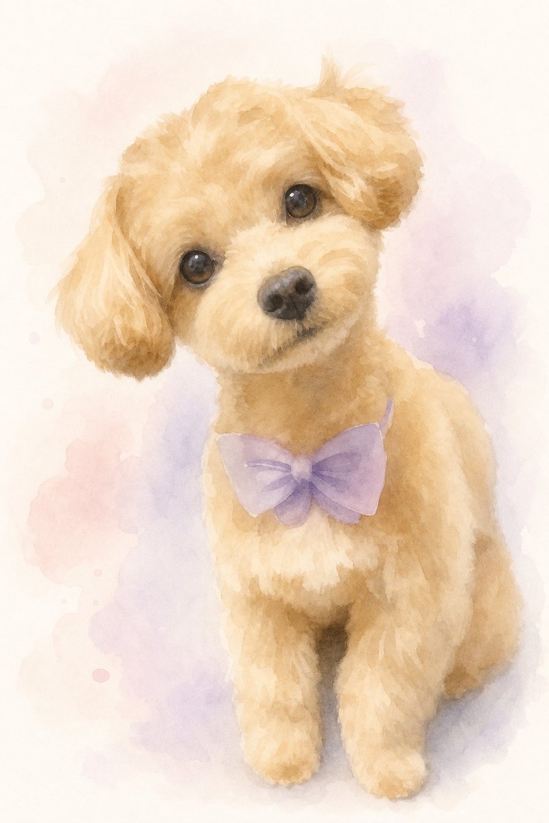 写真から作ったイラスト