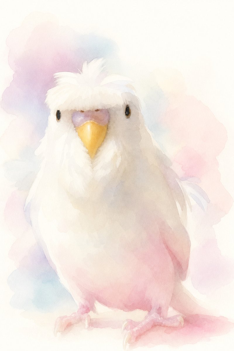 小鳥・小動物のイラスト作例